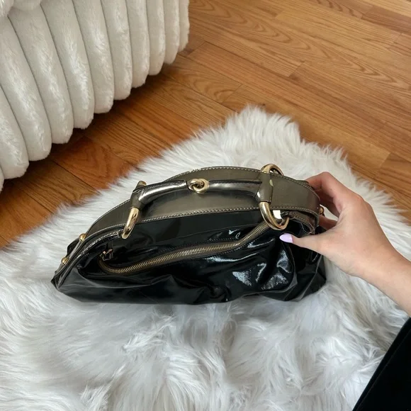 Black Gucci Women's Bag VINTAGE